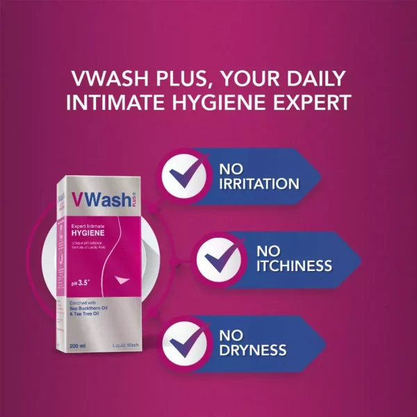 VWash Plus Expert Intimate Hygiene Wash - Image 3